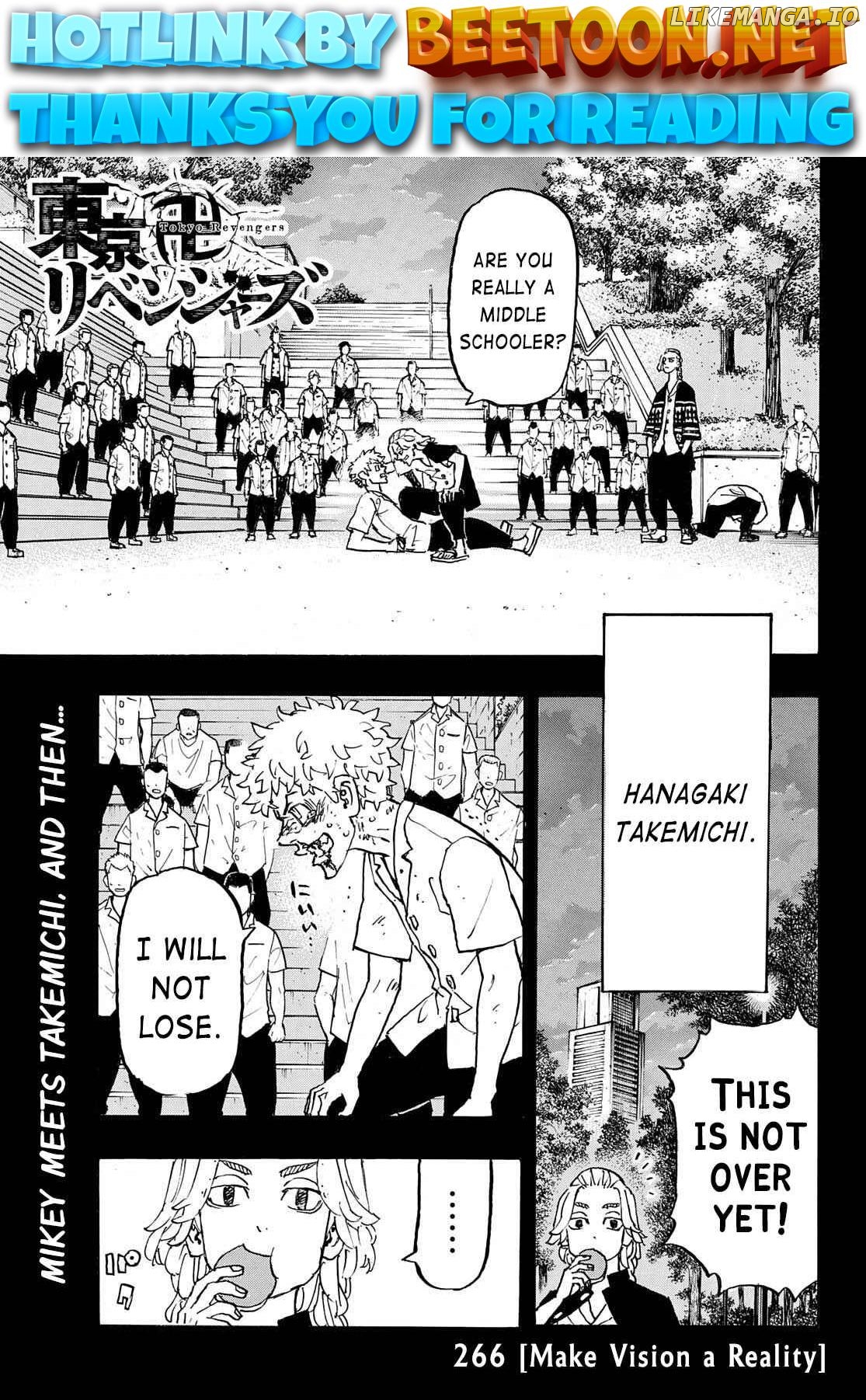 Tokyo Revengers, Chapter 266 image 01